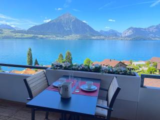SwissHut Stunning Views Alps Lake - Apart. Kirch - Merligen - 8