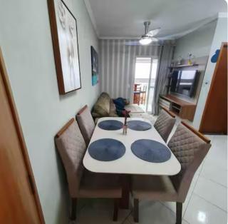 Praia Grande Aviação - Churrasqueira - Netflix - Wi-Fi 350MB - 3