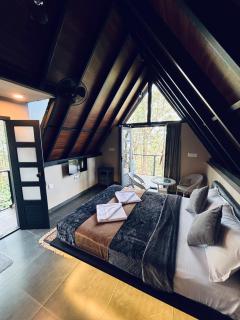 Cicadas Nature Resort - A Frame cottages - - 6