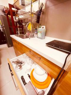 Studio 203 T2 Sunshine100 Wifi 65InchesTV PoolAccess bunkbed - Manila - 6