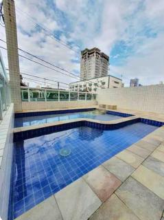 Praia Grande Aviação - Churrasqueira - Netflix - Wi-Fi 350MB - 9