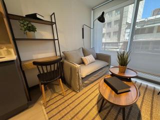 HOM I Nuevo y Moderno Depto 2PAX 1D1B en Santiago - Santiago - 3