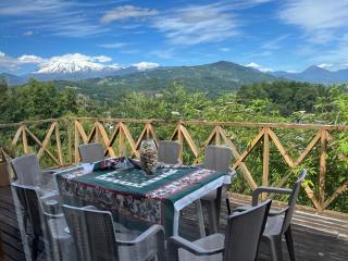Cabaña Licanray, vista volcán Villarrica y lago Calafquén - Licán Ray - 7