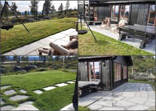 Moderne hytte plass for 10 - 9