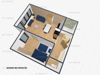 Résidence Les Aollets - Studio Cabine 4/5 pers - LES AOLLETS - Plagne Villages - WIFI MAE-6481 - La Plagne Tarentaise - 2