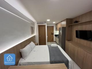 Estúdio Prático e Moderno Na Barra - 4