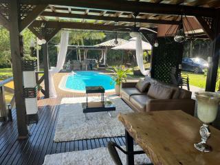 Espetacular sítio com piscina aquecida e uma linda paisagem para descansar - 9