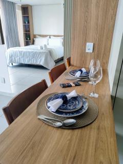 Flat Cosmopolitan, sacada,cozinha e estacionamento, o conforto da sua casa - 0