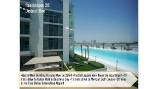District One, Mbr City New Partial Lagoon View - Dubai - 0