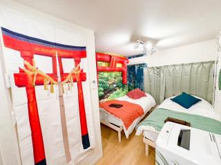 B 2rooms MAX6people 6min Shinjuku 11min Shibuya 12min walk Ikebukuro LEON RESORT IKEBUKURO traditional Japanese room - Tokyo - 0