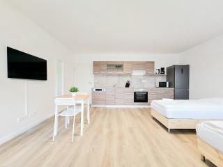 Tolstov Apartments - Studio Apartment with Balcony - 25 Min Messe DUS - Duisburg - 2