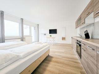 Tolstov Apartments - Studio Apartment with Balcony - 25 Min Messe DUS - Duisburg - 7