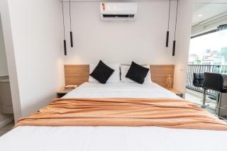 Piscina, academia, AC ,cama Queen|Brazilian Corner - São Paulo - 3
