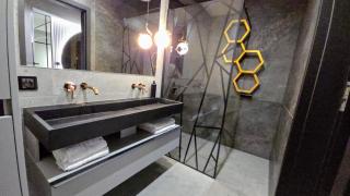 Apartament Dark Prestige NEW ! - dostęp 24h, PROJEKTOR , garaż podziemny , klimatyzacja , duży taras - Kielce - 7
