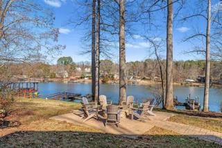 Waking Up Norman Lakefront Getaway Fire Pit Lake Views - Terrell - 9