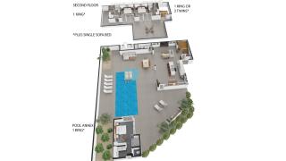 Oceanside 3 Bedroom Luxury Villa with Private Pool, 500ft from Long Bay Beach -V5 - 1