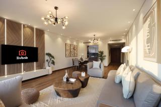 Livbnb-2B Stunner with Iconic Ain Dubai View - 1