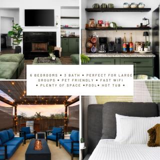 Stunning Family Home with Pool & Hot Tub - Sleeps 17 - Pflugerville - 0
