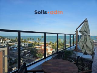 Studio perfeito para casal, poucos passos da praia - 9