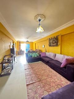Nasr City - 2Bhk apartment - Fully furnished and equipped- super lux finishing- Sunny - 4th floor - Il Cairo - 0