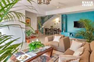 StayVista at The Zen Zone with Pool, BBQ, WiFi - Candolim - 7