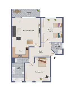 pottapartments - 2 BR - ideal für Familien oder Geschäftsreisende - Herne - 1