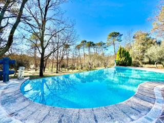 La Caline, villa familiale au calme avec piscine - Saint-Paul-en-Forêt - 0