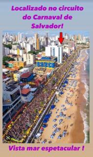 Belíssimo apartamento com uma vista mar espetacular na Barra - No circuito do Carnaval de Salvador - Em frente a praia - Salvador - 8