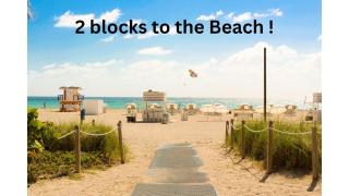 Best location by the Beach ! Free WiFi - TV - All amenities - 7