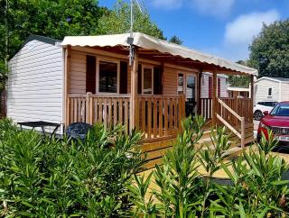 Mobil Home Camping Les VIVIERS, Claouey - 0
