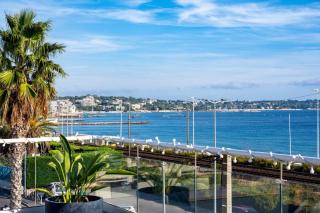 Private Front Beach Villa with garden and garage - Antibes - 0