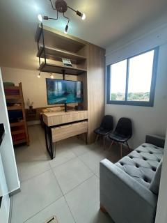 APTO TESLA Novo,com Piscina e Ar condicionado - São Carlos - 4
