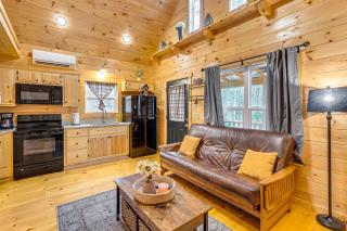 Romantic Log Cabin in the Smokies with Fire Pit! - Murphy - 8
