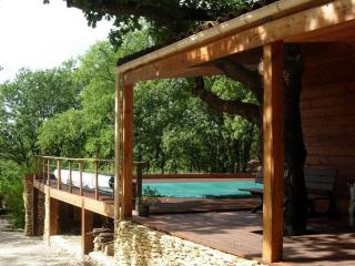Maison bois avec piscine privée et Wifi, animaux admis - FR-1-616-447 - Aubas - 6