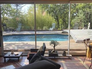 Maison bois avec piscine privée et Wifi, animaux admis - FR-1-616-447 - Aubas - 5