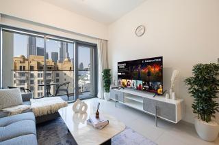 Full Burj Khalifa View! Brand New 2 Bedrooms! 5min walk From Dubai Mall! - 9