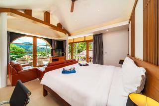 kamala 1000 sqm new luxury 4 bedroom holiday pool villa extra large space amazing sunset - Kamala Beach - 1