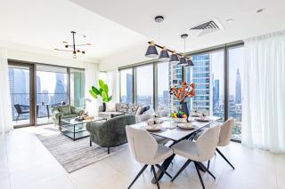 Premium 3BR l Office with Burj Khalifa & Fountain Views - 0