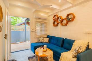 ELIVAAS House of Neptune 1 BHK Cottage on the Beach & Famous Cafes, Restros - Morjim - 4