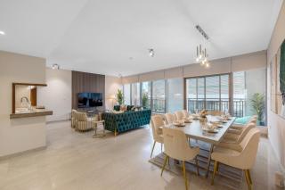 Durrani Homes - The Luxe 4BR Duplex Villa with Private Jacuzzi and Burj Khalifa View - 7