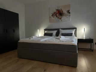 FeelGood Apartment 55, Elegantes Apartment in Magdeburg, nur 1,8 km von GETEC-Arena und Stadion entfernt, inklusive Parkplatz und Netflix, tierische Begleiter willkommen - Magdeburgo - 8