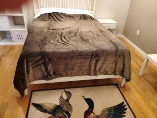 Queen Bed with Work Station 1st Floor - Burlington - 3