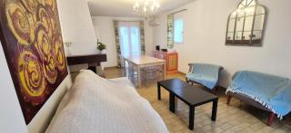 Villa 5mn mer, 8pers, 100m2, grande terrasse, clim - 4