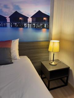 Cha-am , Pool view ,Twin bed room , near cha-am beach south - Ban Bo Khaem - 8