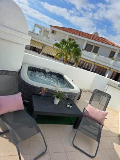 Penthouse Sea View Jacuzzy terrace & pool - Playa Fañabe - 6