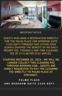 Palms Place One Bedroom Suite 1220 sqft - Las Vegas - 9