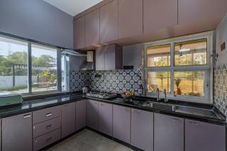 ELIVAAS Moonlit retreat 3 BHK with Garden & Pool - Alibaug - 3