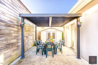 Biscarrosse Bourg, jolie petite maison pour 4 personnes avec Terrasse et jardin - Biscarrosse - 9