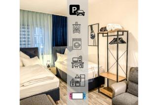 KATIES Apartments Augsburg - Zentral - 4 Zimmer - 7 Personen - 2 Parken - Nintendo Switch - DisneyPlus - E-Kamin - Augsburg - 0