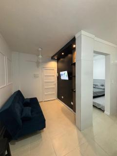 Apartamento à beira da praia em Praia Grande - todo equipado - Praia Grande - 0